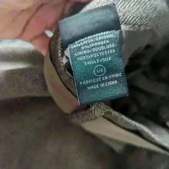 Suzy Shier High waisted A line Brown Skirt with lining  - size 2 Like New - Picture 4 of 4